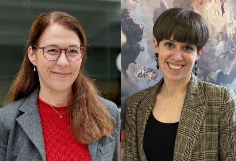 Delphine Roulet Schwab und Stefanie Wiloth